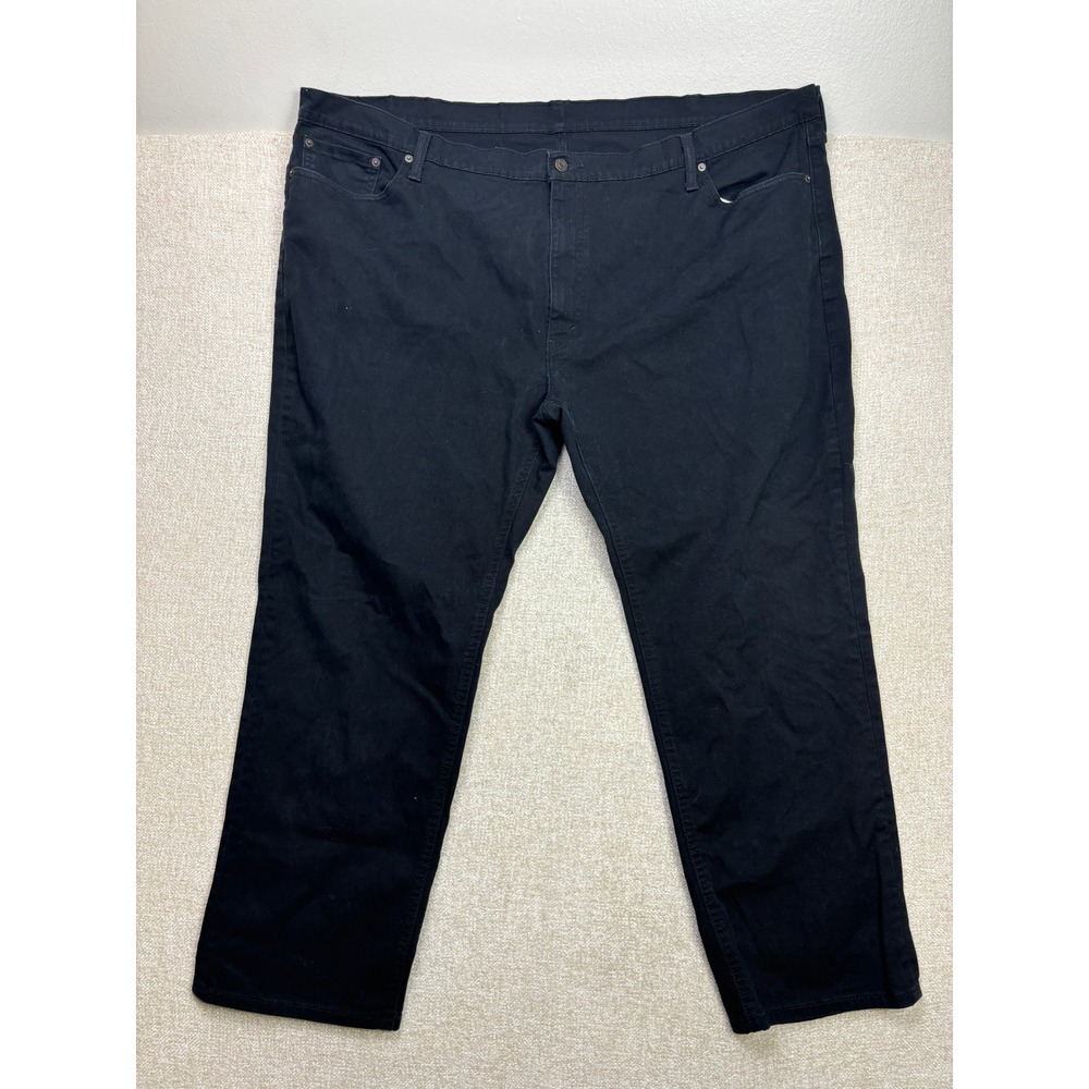 Levis 541 Athletic Taper Black Pants Mens 54x32 18757-0001